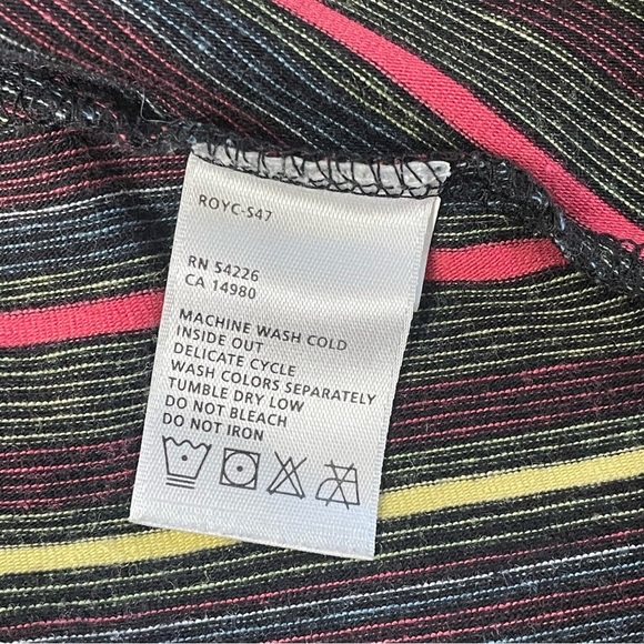 Royal Robbins Womens size Medium Striped Strappy Tank Dress Athleisure - Picture 5 of 8